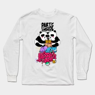 Party Inside Long Sleeve T-Shirt